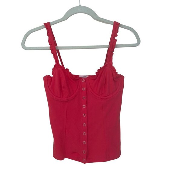 Victoria's Secret Other - NEW‎ Pout By Victoria's Secret Size S Cami Wired Red Cotton NWT